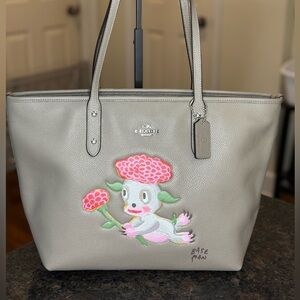 Coach Limited Edition Baseman Lou City Tote Bag With Dustbag-NWOT